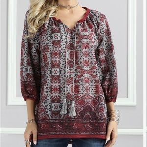 Suzanne Betro size medium blouse